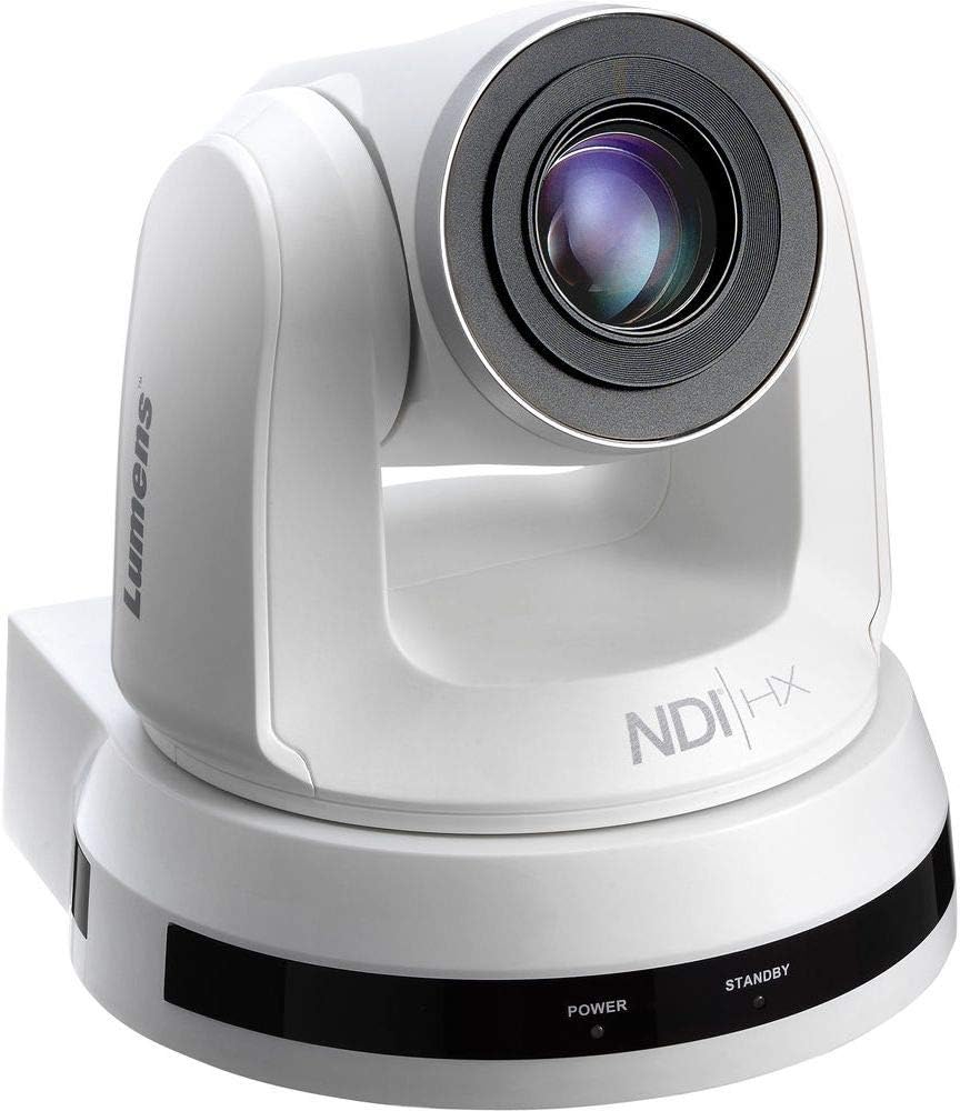 Lumens VC-A50PN IP PTZ Camera with NDI® 1080 60P NDI|HX PTZ camera with 20x optical zoom (White) - Image 3