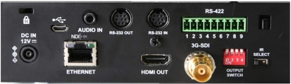 Lumens VC-A50PN IP PTZ Camera with NDI® 1080 60P NDI|HX PTZ camera with 20x optical zoom (White) - Image 4